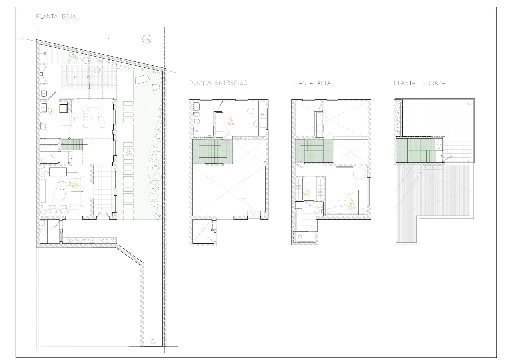 Grape House — planta